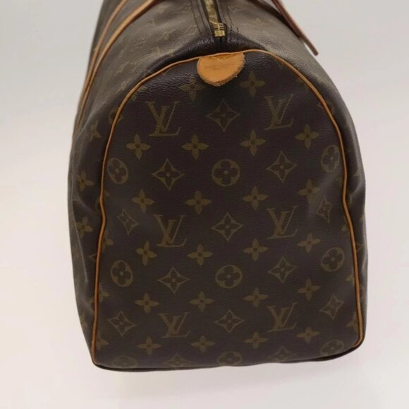 LOUIS VUITTON Monogram Keepall 45 Boston Bag M41428 LV Auth 136776 - Picture 7 of 16